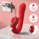 Foto 3: VIBRADOR ARMONY - DELFIN MULTIPOSITION & HEAT EFFECT VERMELHO