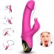 Foto 1: VIBRADOR ARMONY - METEROR DILDO RABBIT ROTATOR F�CSIA