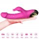Foto 2: VIBRADOR ARMONY - METEROR DILDO RABBIT ROTATOR F�CSIA