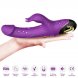 Foto 2: VIBRADOR ARMONY - METEROR DILDO RABBIT ROTATOR ROXO