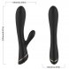 Foto 2: VIBRADOR EM SILICONE ARMONY - RABBIT PRETO