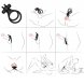 Foto 3: ANEL VIBRAT�RIO ARMONY - TRAVELER DOUBLE PARA COUPLES RABBIT PRETO