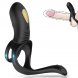 Foto 0: ANEL VIBRAT�RIO ARMONY - JOY JUMPER RING VIBRATOR PARA COUPLES & ANAL PLUG PRETO