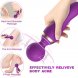 Foto 0: MASSAJADOR ARMONY - FREEZA & VIBRATOR SUPER FLEX�VEL HEAD ROXO