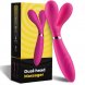 Foto 4: MASSAJADOR ARMONY - Y-WAND & VIBRATOR DOUBLE HEAD F�CSIA