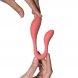 Foto 1: VIBRADOR PARA CASAL CONTROLADO POR APP ADRIEN LASTIC - COUPLE SECRETS II DOUBLE STIMULATION ROSA