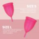 Foto 3: COPO MENSTRUAL INTIMICHIC - MENSTRUAL CUP MEDICAL GRADE SILICONE - TAMANHO L