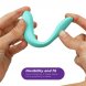 Foto 3: VIBRADOR PARA CASAL WE-VIBE - SYNC LITE CLITORIS STIMULATOR TURQUESA