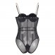 Foto 5: TEDDY SUBBLIME - PRETO CHAIN SUSPENDERS BODYSUIT S/M