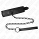 Foto 2: KINK - NEOPRENE BONDAGE COLLAR MODEL 2 WITH BELT 78 CM ADJUSTABLE 37.5 X 49.5 CM