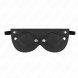 Foto 0: KINK - LEATHERETTE MASK WITH DETACHABLE EYE COVERS 22 x 9 CM