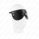 Foto 2: KINK - LEATHERETTE MASK WITH DETACHABLE EYE COVERS 22 x 9 CM