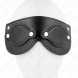 Foto 3: KINK - LEATHERETTE MASK WITH DETACHABLE EYE COVERS 22 x 9 CM