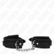 Foto 0:  KINK - SNAKE PATTERN WRIST RESTRAINTS PRETO ADJUSTABLE 20-28 CM X 5.4 CM