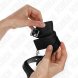 Foto 1:  KINK - SNAKE PATTERN WRIST RESTRAINTS PRETO ADJUSTABLE 20-28 CM X 5.4 CM