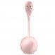 Foto 2: OVO VIBRAT�RIO COM CONTROLO REMOTO SATISFYER - RIBBED PETAL G POINT STIMULATOR ROSA