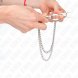 Foto 3: KINK - NIPPLE CLAMPS WITH 2 THIN CHAINS SILVER 20/23 CM