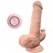 Foto 1: VIBRADOR REAL�STICO ARMONY - & THRUSTING DILDO COM L�NGUA STIMULATOR 19 CM