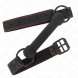 Foto 1: KINK - BONE GAG WITH LEATHERETTE STRAP BLACK ADJUSTABLE 41-57 CM
