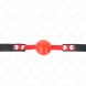 Foto 2: KINK - SOFT TPE BALL 4 CM GAG MODEL 4 60 x 2 CM ADJUSTABLE 37-52 CM