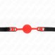 Foto 2: KINK - SILICONE BALL 4 CM GAG WITH LOCK 60 x 2 CM