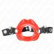 Foto 0: KINK - LIP 8 CM GAG WITH RED LEATHERETTE STRAP 63 x 2 CM ADJUSTABLE 39-58 CM