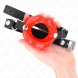 Foto 3: KINK - LIP 8 CM GAG WITH RED LEATHERETTE STRAP 63 x 2 CM ADJUSTABLE 39-58 CM