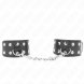 Foto 0:  KINK - WRISTBANDS COM DOUBLE LINE OF ADJUSTABLE STUDS PRETO