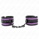 Foto 0:  KINK - NEOPRENE WRIST RESTRAINTS LIGHT ROXO AJUSTABLE 21-28 CM X 5 CM