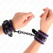 Foto 2:  KINK - NEOPRENE WRIST RESTRAINTS LIGHT ROXO AJUSTABLE 21-28 CM X 5 CM
