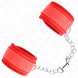 Foto 1:  KINK - NEOPRENE WRIST RESTRAINTS VERMELHO 42 X 5 CM