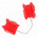 Foto 1:  KINK - LACE ELASTIC WRIST RESTRAINTS VERMELHO