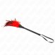Foto 2: KINK - RED MAIDS HORN SHAPED TICKLE CHICKEN FEATHERS 36 CM