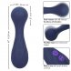 Foto 7: MASTURBADOR CALEXOTICS - CHARISMA TEMPTATION MASSAGER 12 FUNCTIONS ROXO