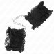 Foto 2: ALGEMAS KINK - LACE ELASTIC WRIST RESTRAINTS NEGRO