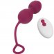 Foto 1: OVO VIBRAT�RIO COM CONTROLO REMOTO ARMONY - BLOSSOMS VAGINAL DUMBBELL VIBRA��O 10 VIBRA��ES DARK VERMELHO