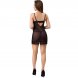 Foto 2: CAMISA DE NOITE LIVCO CORSETTI FASHION - TIANA LC 20208 + TANGA PRETO S/M