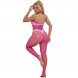 Foto 1: CATSUIT SUBBLIME - 952389 FISHNET E LACE CROTCHLESS COM HIGH NECK ROSA ONE SIZE