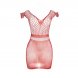Foto 3: SUBBLIME - 951924 SHORT RED CROCHET GRILL DRESS ONE SIZE