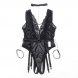 Foto 4: TEDDY SUBBLIME - 954383 SEXY BODY COM GARTER CINTO PRETO S/M