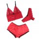 Foto 2: CONJUNTO SUBBLIME - 953898 SILK E LACE NIGHTGOWN + CUECAS VERMELHO S/M