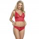 Foto 3: CONJUNTO SUBBLIME - 953898 SILK E LACE NIGHTGOWN + CUECAS VERMELHO S/M
