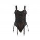 Foto 5: TEDDY SUBBLIME - 954260 BODY COM CHAINS + GARTER CINTO PRETO S/M