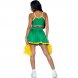 Foto 1: FANTASIA LEG AVENUE - CHEERLEADER VERDE S/M