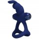 Foto 1: ANEL VIBRAT�RIO PRETTY LOVE - LUCHITO DOUBLE RABBIT AZUL