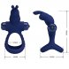 Foto 6: ANEL VIBRAT�RIO PRETTY LOVE - LUCHITO DOUBLE RABBIT AZUL
