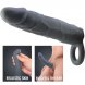Foto 3: PRETTY LOVE - REALISTIC SKIN PENIS SLEEVE DARK GREY