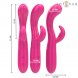 Foto 1: INTENSE - AMARA VIBRATOR WITH STIMULATING TONGUE 10 VIBRATIONS PINK