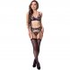 Foto 0: CONJUNTO LIVCO CORTI FASHION - KEILA LC 20245 SUTI� + GARTER CINTO + CUECA PRETO S/M
