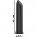 Foto 2: BALA VIBRAT�RIA INTENSE - TODRICK CLIT STIMULATING BULLET PRETO
